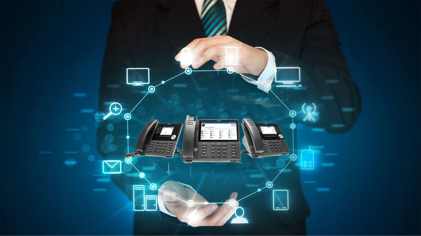 Mitel phones work on MiVoice Business, Connect, and RingCentral